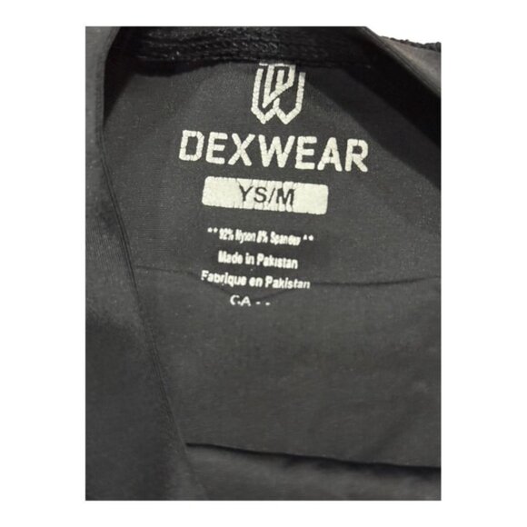 Dexwear Youth Small Medium Long Sleeve Blue Camo Rash Guard Shirt Swim Top - Picture 6 of 7